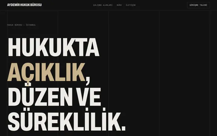 Vitrinle tasarım örneği