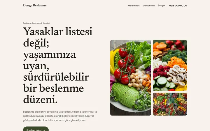 Vitrinle tasarım örneği