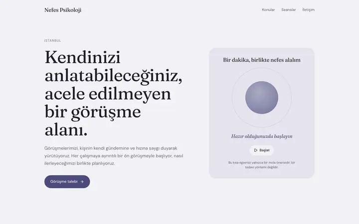 Vitrinle tasarım örneği