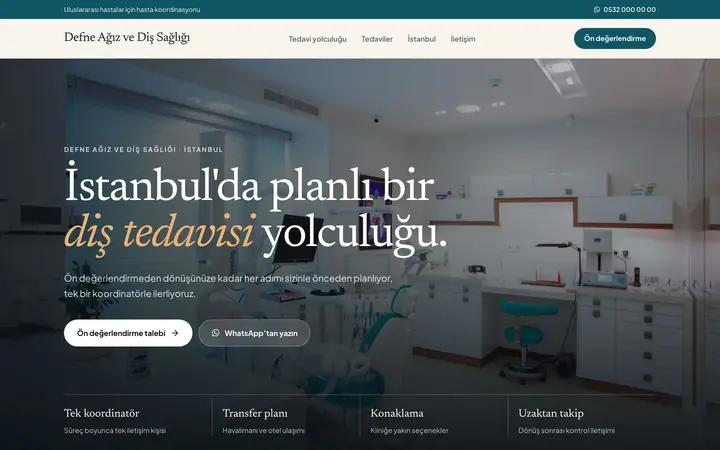 Vitrinle tasarım örneği